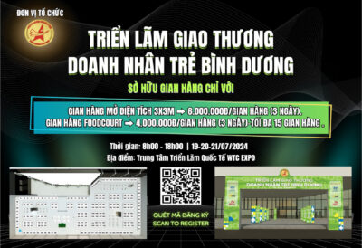 BINH DUONG YOUNG ENTREPRENEURS TRADING EXHIBITION – EXPANDING BUSINESS AND COOPERATION