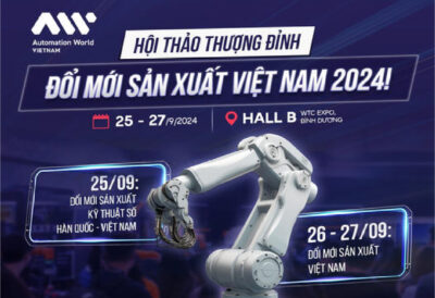 HỘI THẢO THƯỢNG ĐỈNH ĐỔI MỚI SẢN XUẤT VIỆT NAM 2024!