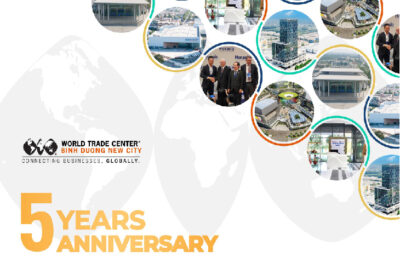 5 YEARS ANNIVERSARY: WORLD TRADE CENTER BINH DUONG NEW CITY (WTC BINH DUONG NEW CITY)