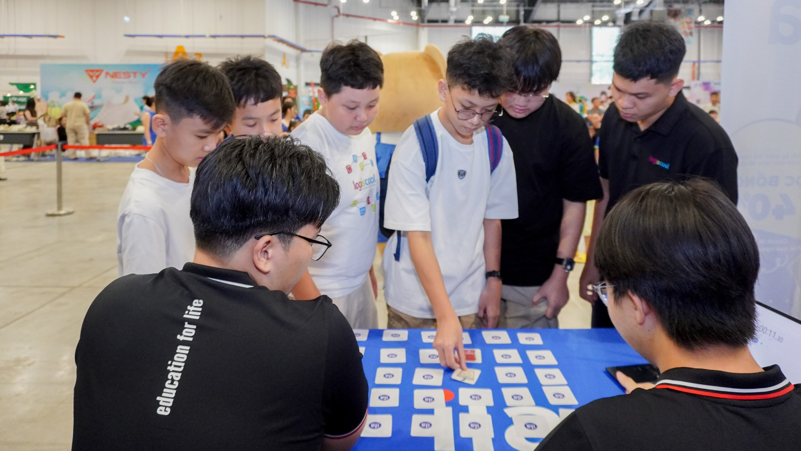 Trạm 3 cuộc thi Smart Feet Challenges tại Chuỗi sự kiện Thể thao - Giáo dục mùa hè 2025 - WTC Expo