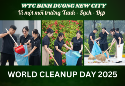 WORLD CLEANUP DAY 2025 – CHUNG TAY HÀNH ĐỘNG VÌ MỘT MÔI TRƯỜNG XANH