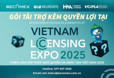 CƠ HỘI TÀI TRỢ ĐỒNG HÀNH CÙNG VIETNAM LICENSING EXPO 2025 (VLE 2025)