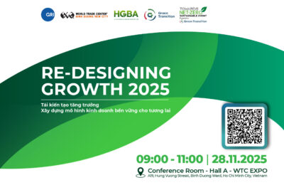 (Tiếng Việt) ĐĂNG KÝ THAM GIA CHƯƠNG TRÌNH RE-DESIGNING GROWTH 2025 TẠI WTC EXPO