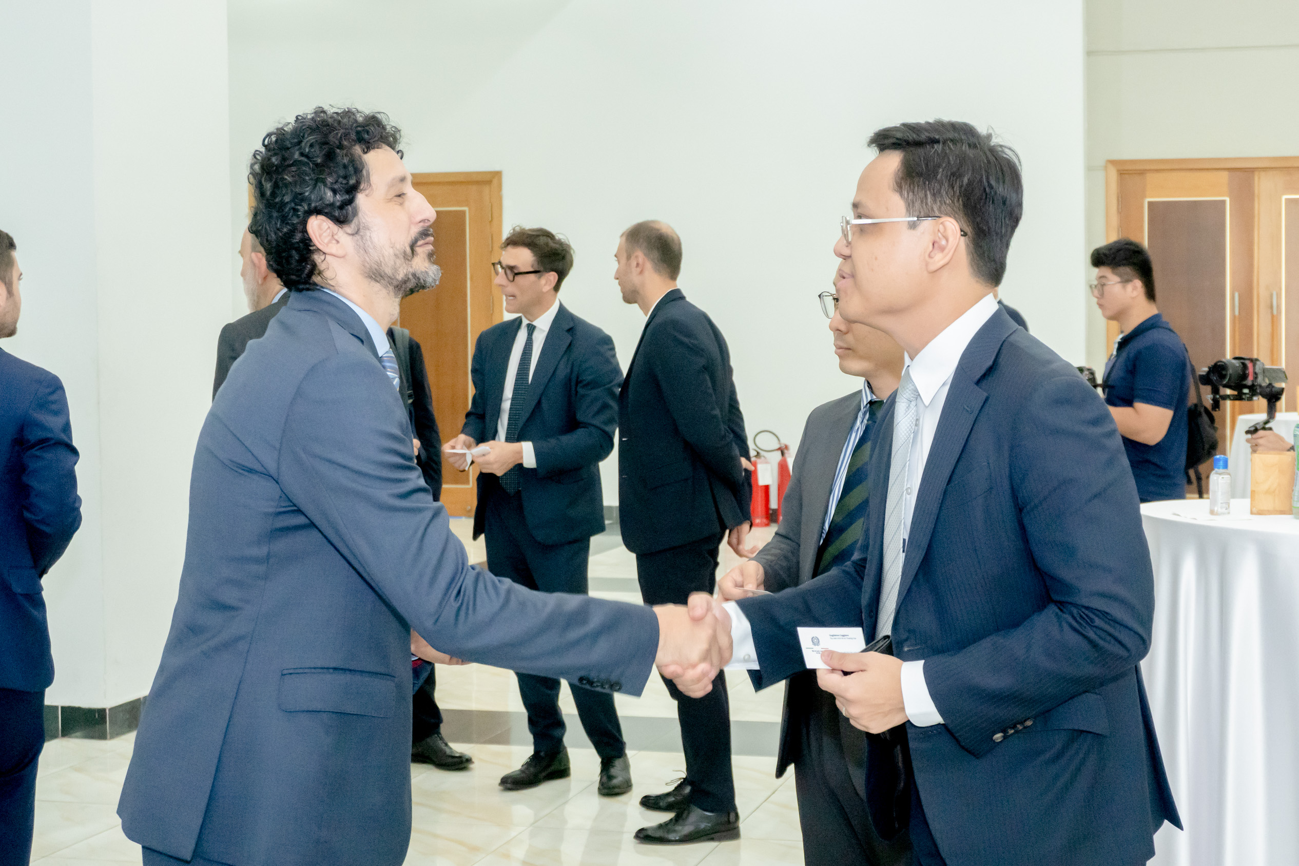 Giao lưu tại kết nối doanh nghiệp Diễn đàn kinh tế ASEAN - ITALIA lần thứ 9 năm 2025