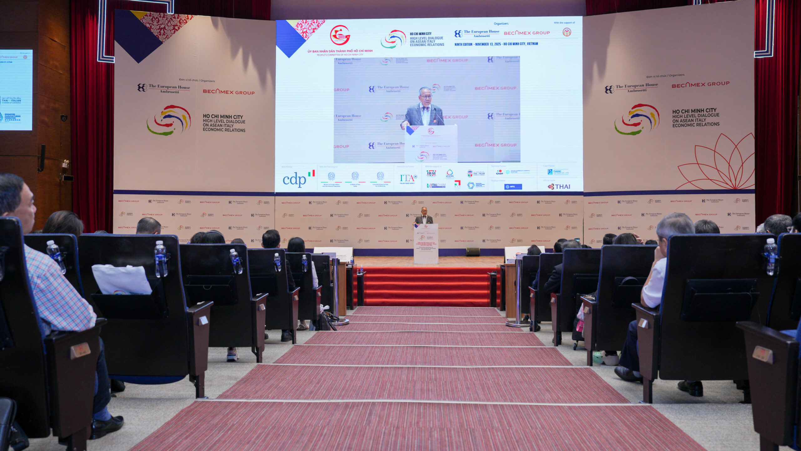 Toàn cảnh Diễn đàn đối thoại cấp cao về Quan hệ kinh tế ASEAN - ITALIA lần thứ 9 năm 2025