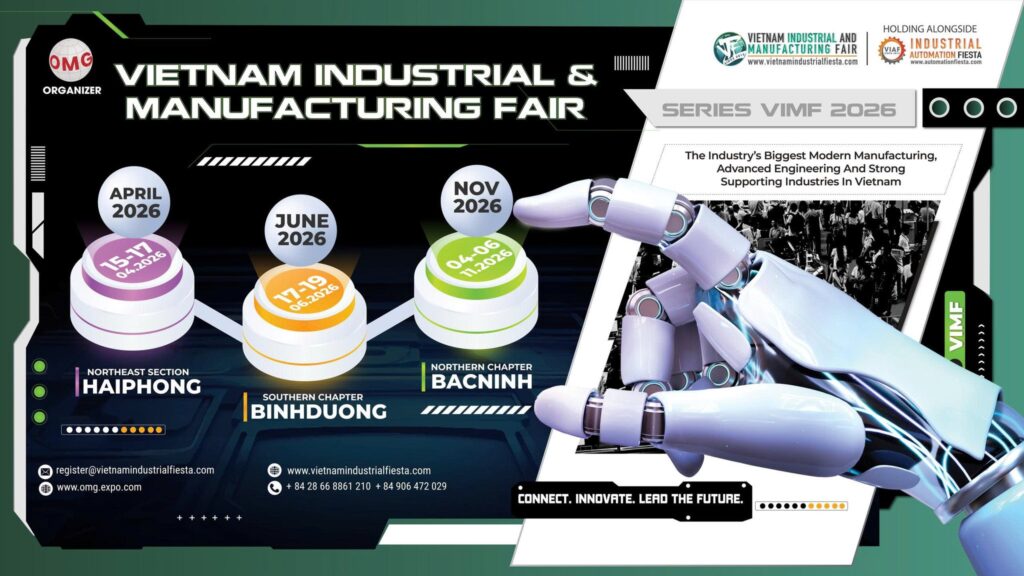 Triển lãm Công nghiệp và Sản Xuất Việt Nam 2026 tại WTC EXPO