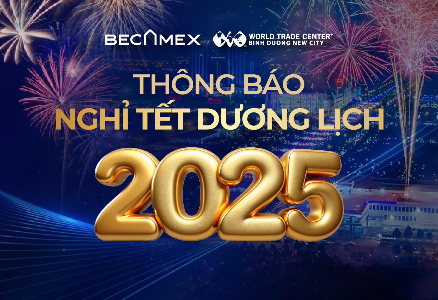THÔNG BÁO NGHỈ TẾT DƯƠNG LỊCH 2025