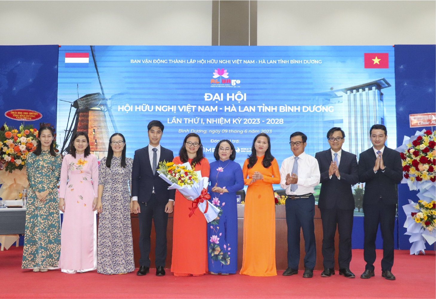 ĐẠI HỘI – HỘI HỮU NGHỊ VIỆT NAM – HÀ LAN TỈNH BÌNH DƯƠNG