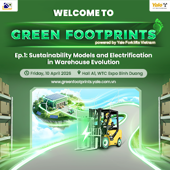  SỰ KIỆN GREEN FOOTPRINTS POWERED BY YALE FORKLIFTS VIETNAM