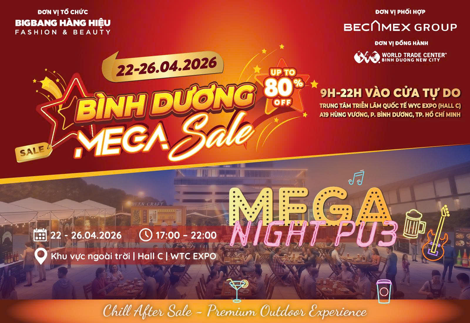 WTC EXPO: MỞ CỔNG THIÊN ĐƯỜNG MUA SẮM HÀNG HIỆU BÌNH DƯƠNG MEGA SALE MÙA 2