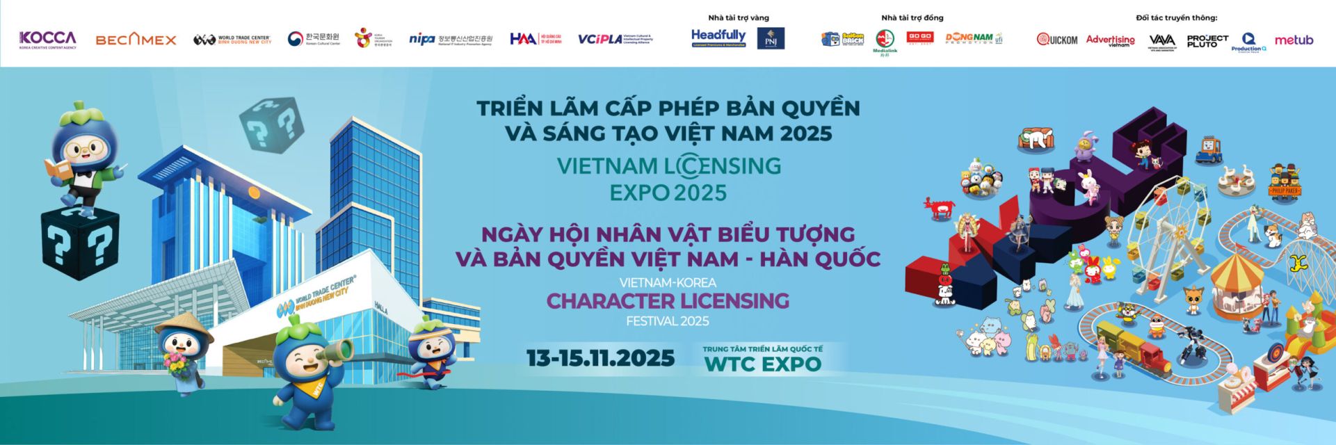 Triển lãm cấp phép bản quyền và sáng tạo Việt Nam 2025 tại WTC Binh Duong New City