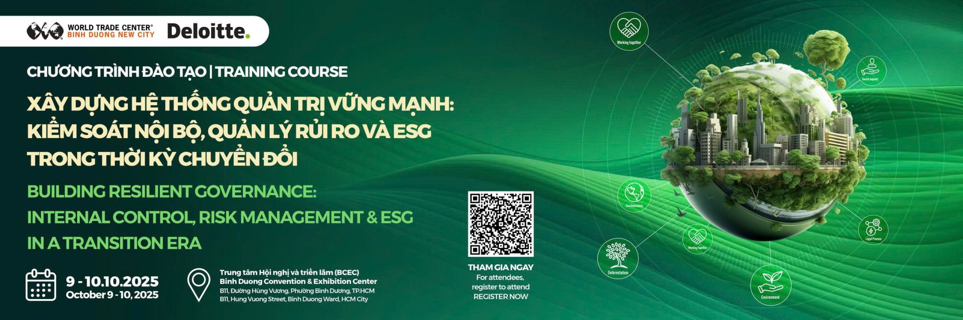 Chương trình đào tạo Deloitte - Web banner
