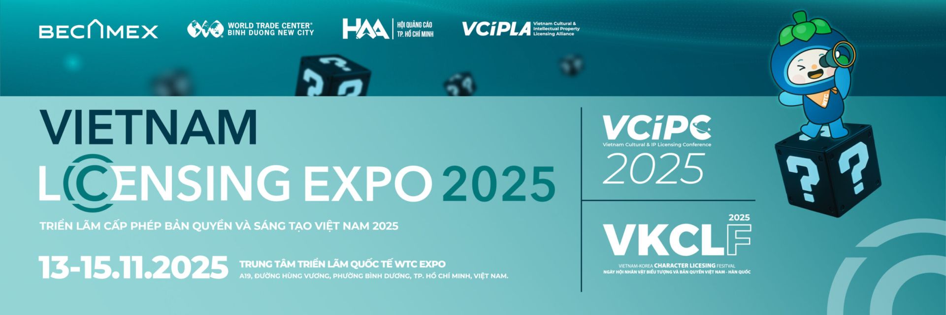 Banner web Vietnam Licensing Expo 2025
